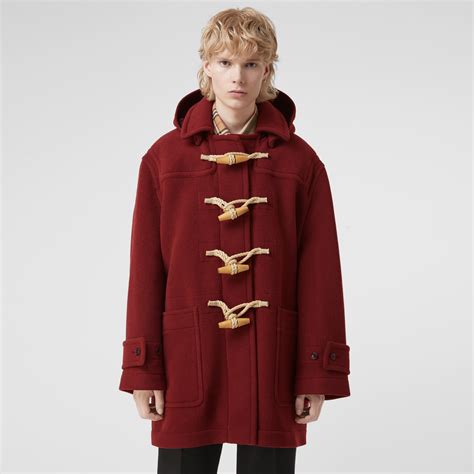 gosha x burberry oversized duffle coat|Burberry × Gosha Rubchinskiy Oversized Duffle Coat.